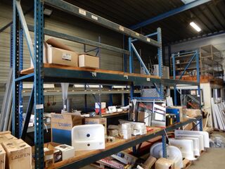 Ca. 5,45mtr Palletstelling, blauw