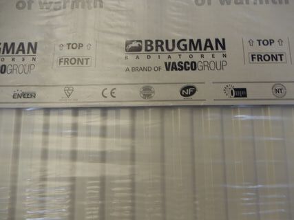 Paneelradiator, Brugman, Compact, wit