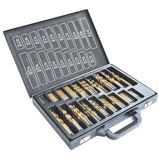 5x 170-delige metaalborenset, Tongy Tools, HSS 4241