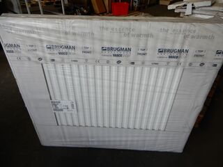 Paneelradiator, Brugman, Compact, wit