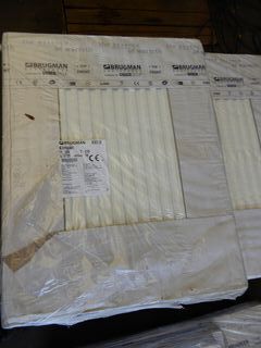 Paneelradiator, Brugman, Compact, wit
