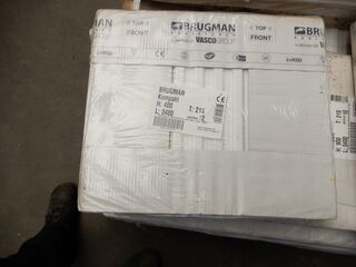 Paneelradiator, Brugman, Compact, wit