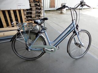 Opknapper damesfiets zonder accu, Sparta, blauw