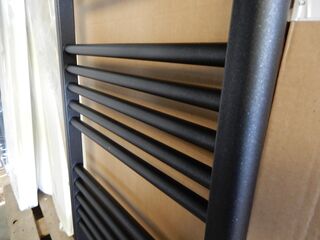 Handdoekradiator, Prorad, HD-RAD, black grafite