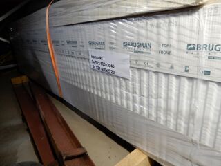 Paneelradiator, Brugman, Compact, wit