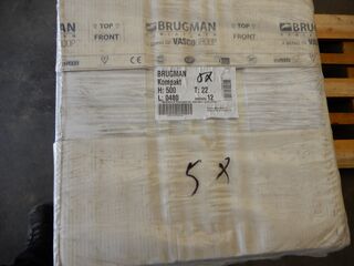 Paneelradiator, Brugman, Compact, wit