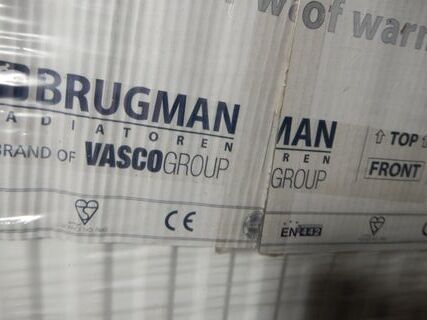 Paneelradiator, Brugman, Compact, wit