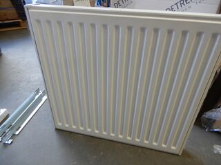 Paneelradiator, Brugman, Compact, wit