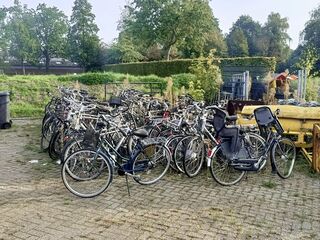 Ca. 55x Fiets, O.a. Batavus, Gazelle, Cortina