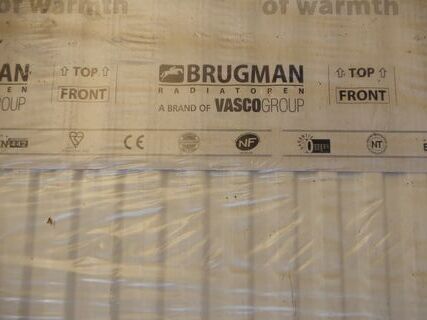 Paneelradiator, Brugman, Compact, wit