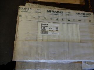 Paneelradiator, Brugman, universeel Compact, wit