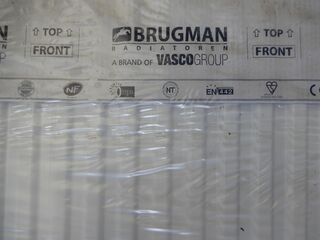 Paneelradiator, Brugman, Compact, wit