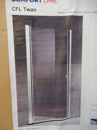 Douchedraaideur, Comfort Line, CFL Twan, aluminium
