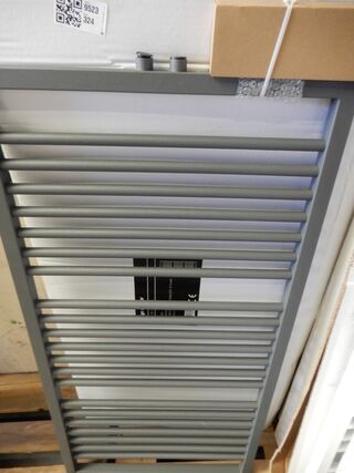 Handdoekradiator, antraciet
