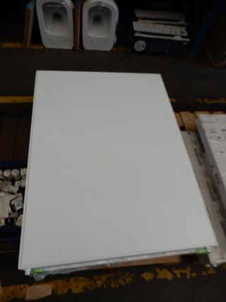 Paneelradiator, Vasco, Flatline, wit