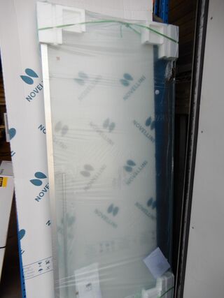 Douchewand, Novellini, LunesH-2B, aluminium