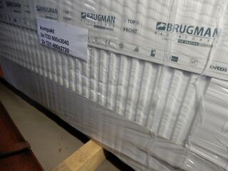 Paneelradiator, Brugman, Compact, wit