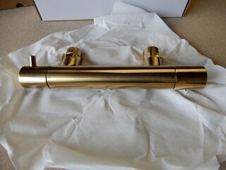 Douchethermostaatkraan, Ideal Standard, Ceratherm T 125, brushed gold