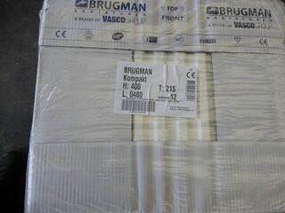 Paneelradiator, Brugman, Compact, wit