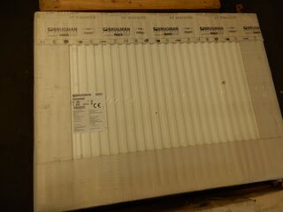 Paneelradiator, Brugman, universeel Compact, wit