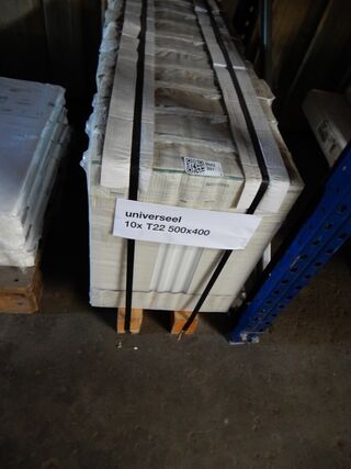 Ca. 10x Paneelradiator, Brugman, universeel Compact, wit