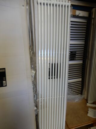 Decorradiator, wit