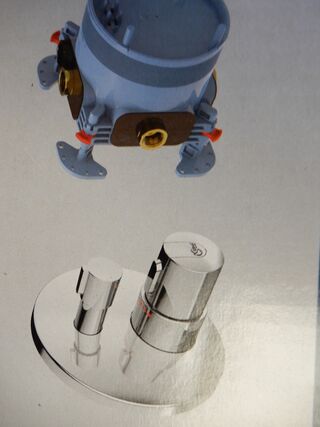 Inbouw doucheset, Ideal Standard, ceratherm t100 new, chroom