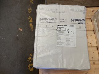 Paneelradiator, Brugman, universeel Compact, wit