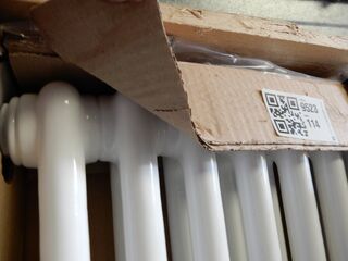Decorradiator, DRL, multikolom, wit