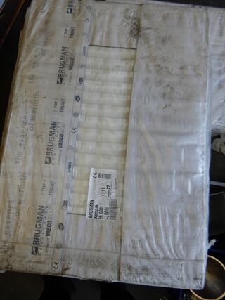 Paneelradiator, Brugman, Compact, wit
