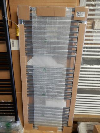 Handdoekradiator, DRL, Lisa, chroom