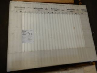 Paneelradiator, Brugman, universeel Compact, wit