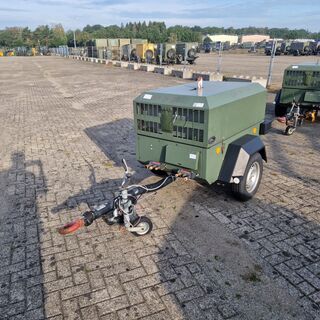 Mobiele dieselcompressor, Ingersoll-Rand, W902 code 49, 2005