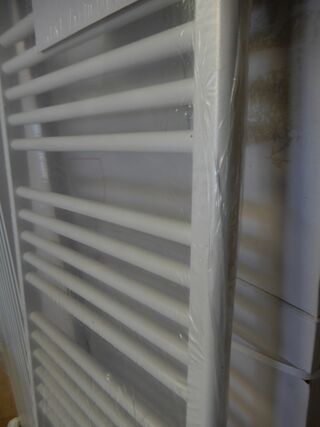 Handdoekradiator, Brugman, Ibiza, wit