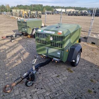 Mobiele dieselcompressor, Ingersoll-Rand, R1075F726 code 756, 2003