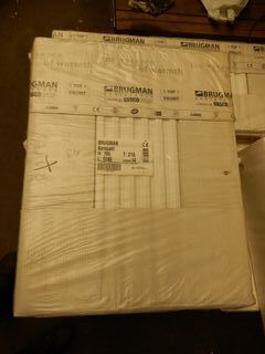 Paneelradiator, Brugman, Compact, wit