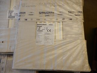 Paneelradiator, Brugman, Compact, wit