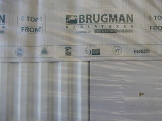 Paneelradiator, Brugman, Compact, wit