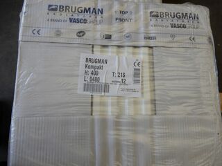 Paneelradiator, Brugman, Compact, wit