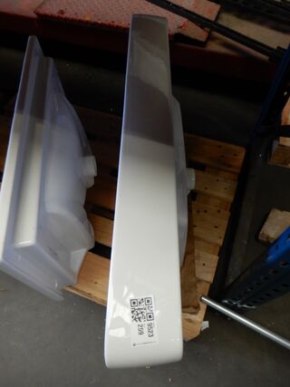 Wastafel, Geberit, Renova Plan, wit