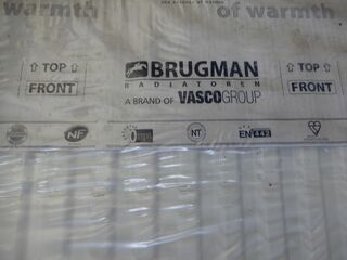 Paneelradiator, Brugman, Compact, wit