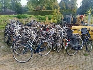 Ca. 55x Fiets, O.a. Batavus, Gazelle, Cortina