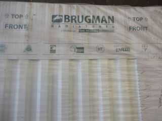 Paneelradiator, Brugman, Compact, wit