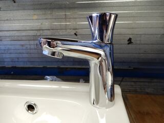 Fonteinset, Sphinx/Grohe, 300/Costa, wit/chroom
