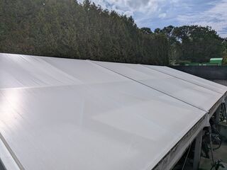 Aluminium tent – Overkapping, T1