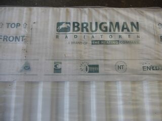 Paneelradiator, Brugman, Compact, wit
