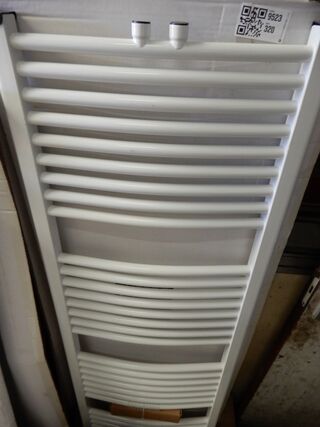 Handdoekradiator, wit