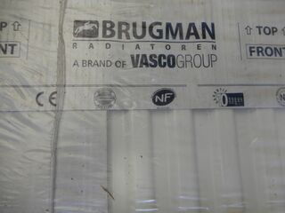 Paneelradiator, Brugman, universeel Compact, wit