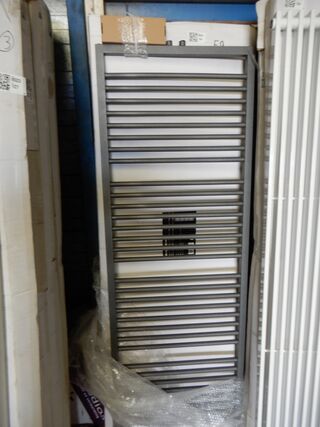 Handdoekradiator, antraciet