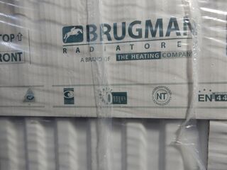 Paneelradiator, Brugman, Compact, wit